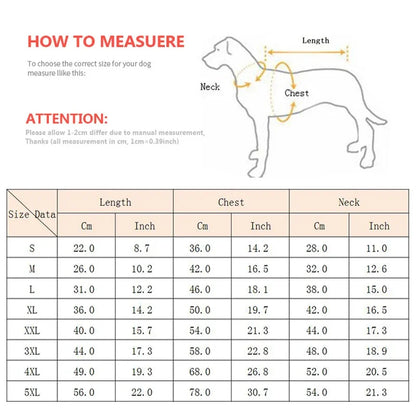 Chaqueta impermeable para perros